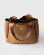 Medium Leather Tote Bag - Image 3